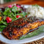 Balsamic Honey Glazed Salmon