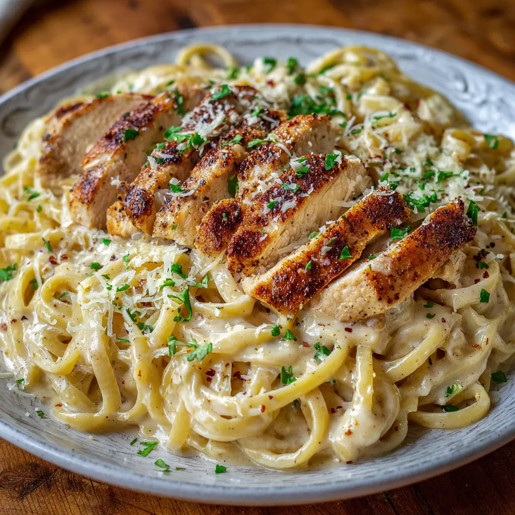 Cajun Chicken Alfredo Pasta