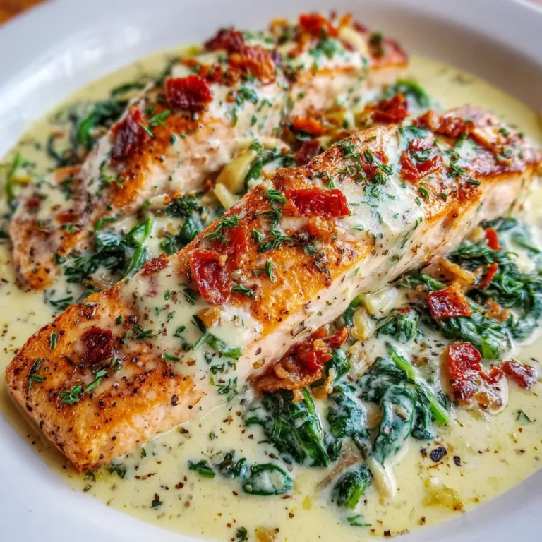 Creamy Tuscan Garlic Salmon