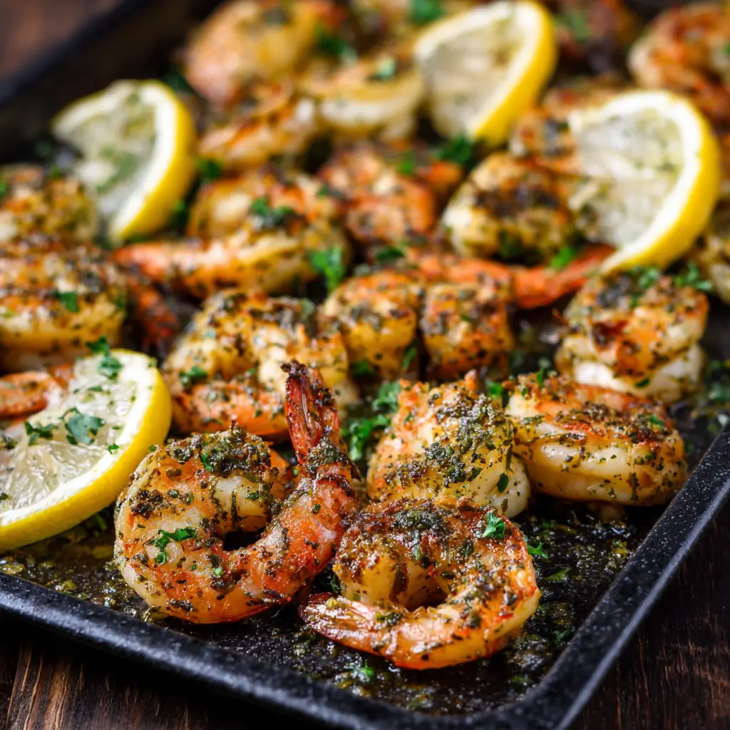 Sheet Pan Garlic Herb Shrimp