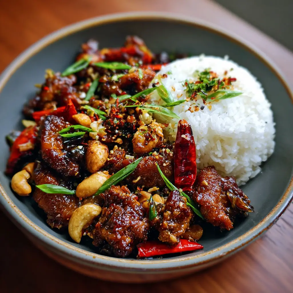 Spicy Kung Pao Chicken