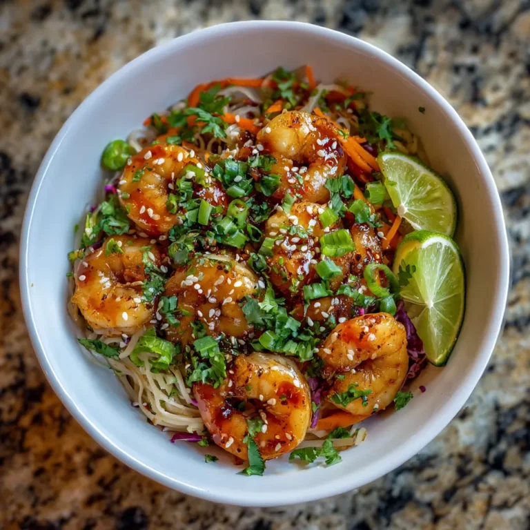 Sweet Chili Shrimp Noodle Bowls